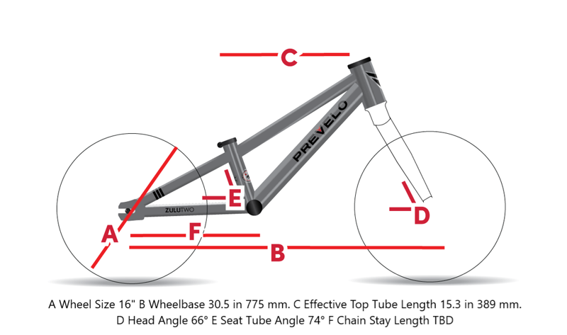 Prevelo Zulu 2 16 inch Kids Mountain Bike Ex-Display-12